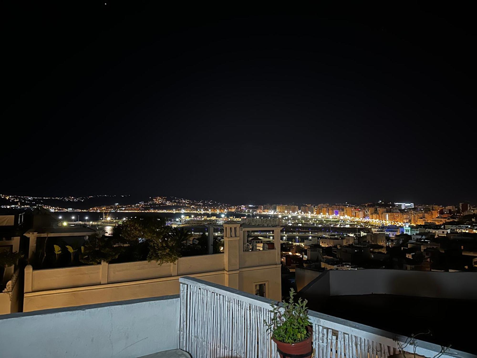 House With Sea View In Kasbah Villa Tangier Bagian luar foto