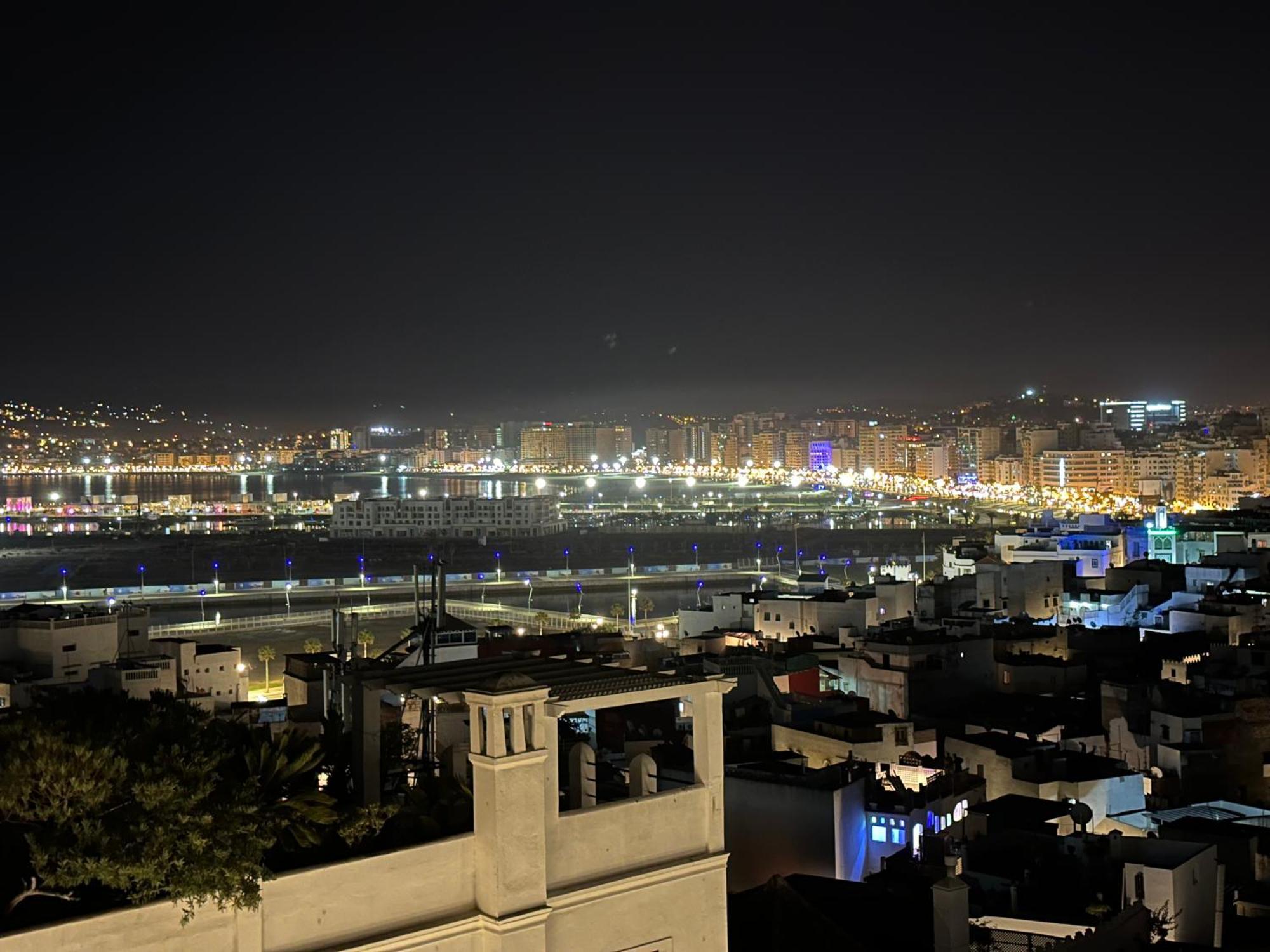 House With Sea View In Kasbah Villa Tangier Bagian luar foto